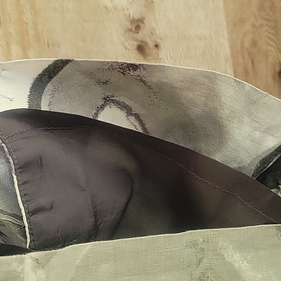 Banana Republic Gray and White Italian Linen Strapless Dress Size 2 and 6 - Picture 8 of 10